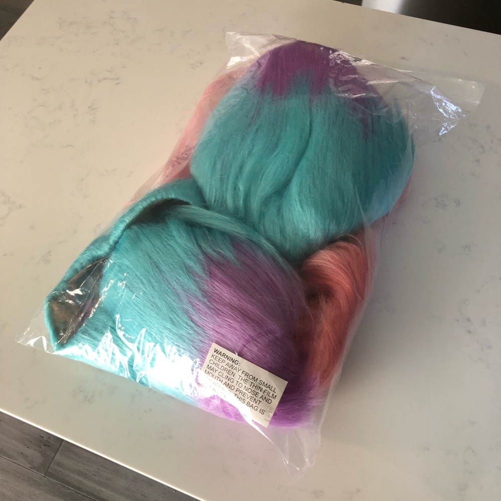 COPY - Troll wig set